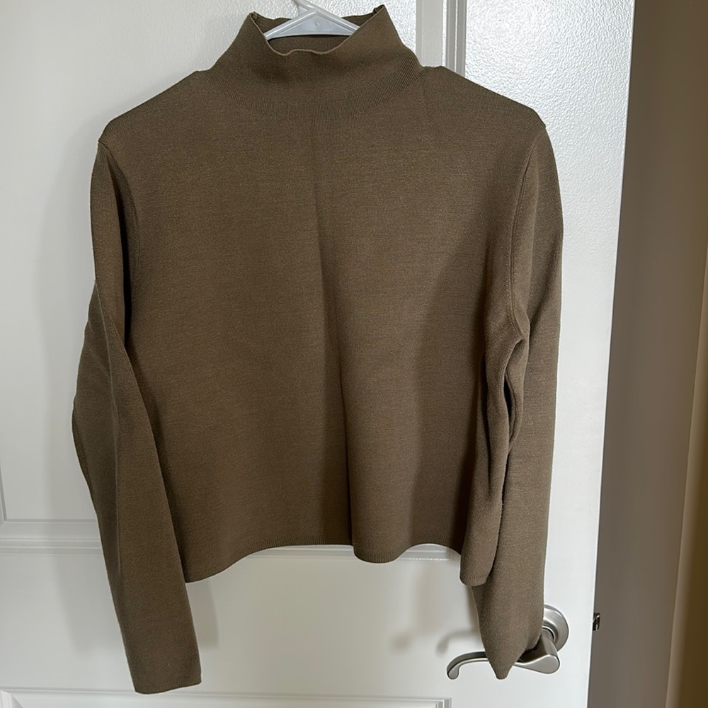 COPY - Khaki & other stories mock neck sweater